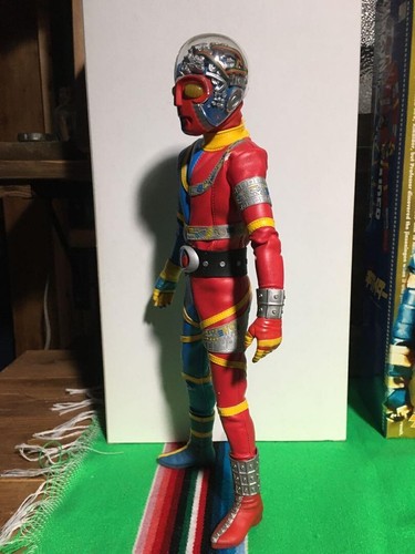 RAH DX Android Kikaider Ver.1.5 & Nr. 270 Figuren Set Medicom Spielzeug mit Retro Blechschild - Bild 4 von 19