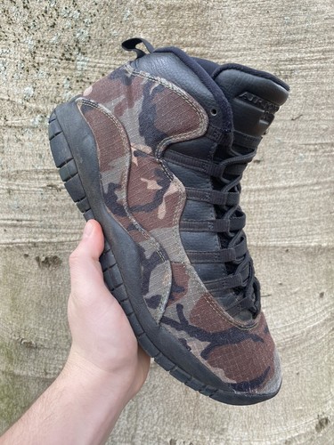 camo retro 10 jordans