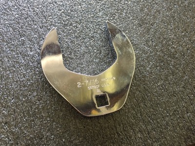 PROTO J5378CF Antislip Open End Crowfoot Wrench, SAE, 1/2 Drive, 2-7-16''