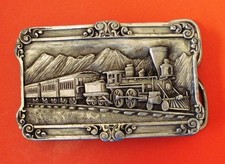 1984 Vintage Railroad Siskiyou Belt Buckle
