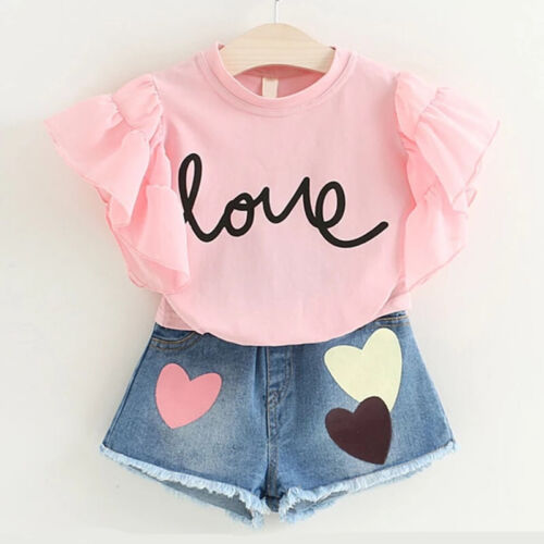 Girls Summer Toddler 2Pcs Outfits