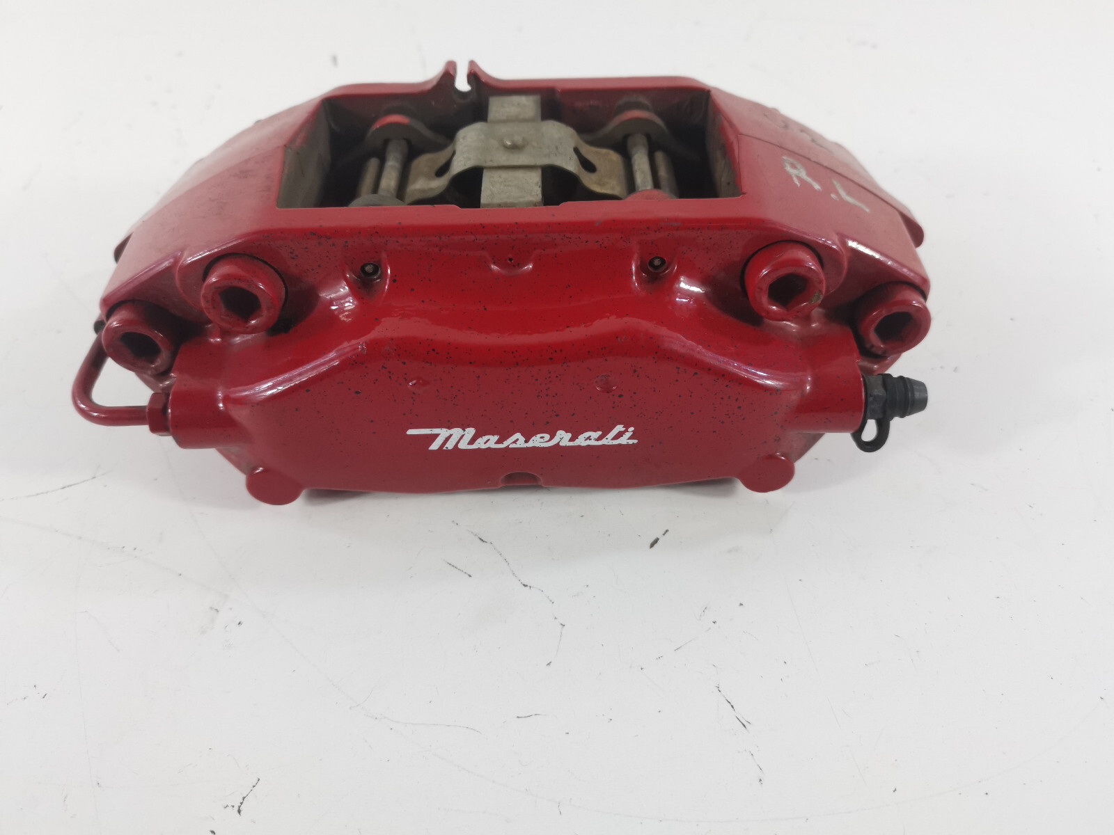 14 MASERATI GRANTURISMO REAR BREMBO RED BRAKE CALIPER SET OEM