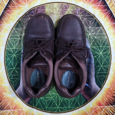 Street Cars Mens Ambassador Oxfords Shoes Brown Leather Lace Up Round Toe 10.5 M Ambassador | Shoes | Street Cars Mens Ambassador Oxfords  main image 4