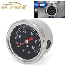 Liquid Filled Fuel Pressure / Oil Pressure Gauge Fuel System Replacement Gauge
