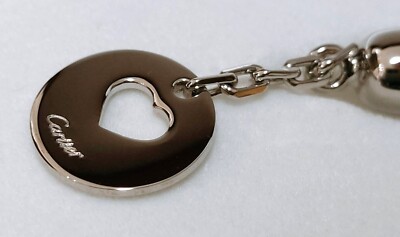 Cartier Ballpoint Pen Charm de Cartier Pink palladium finish heart