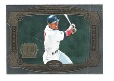 1999 UPPER DECK IMMACULATE PERCEPTION INSERT #I6 NOMAR GARCIAPARRA RED MINT L@@K