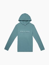 Calvin Klein Unisex Sleepwear Fade Logo Pullover Hoodie , Nghtline , XL