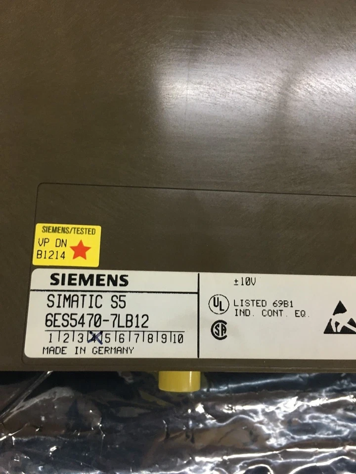 NUEVO SIN CAJA MÓDULO DE SALIDA ANALÓGICA SIEMENS SIMATIC S5 6ES5470-7LB12 Foto 2 de 4