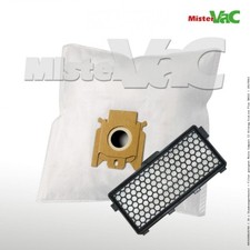 30 x Staubsaugerbeutel + Hepa Filter kompatibel mit Miele S 4812 Hybrid