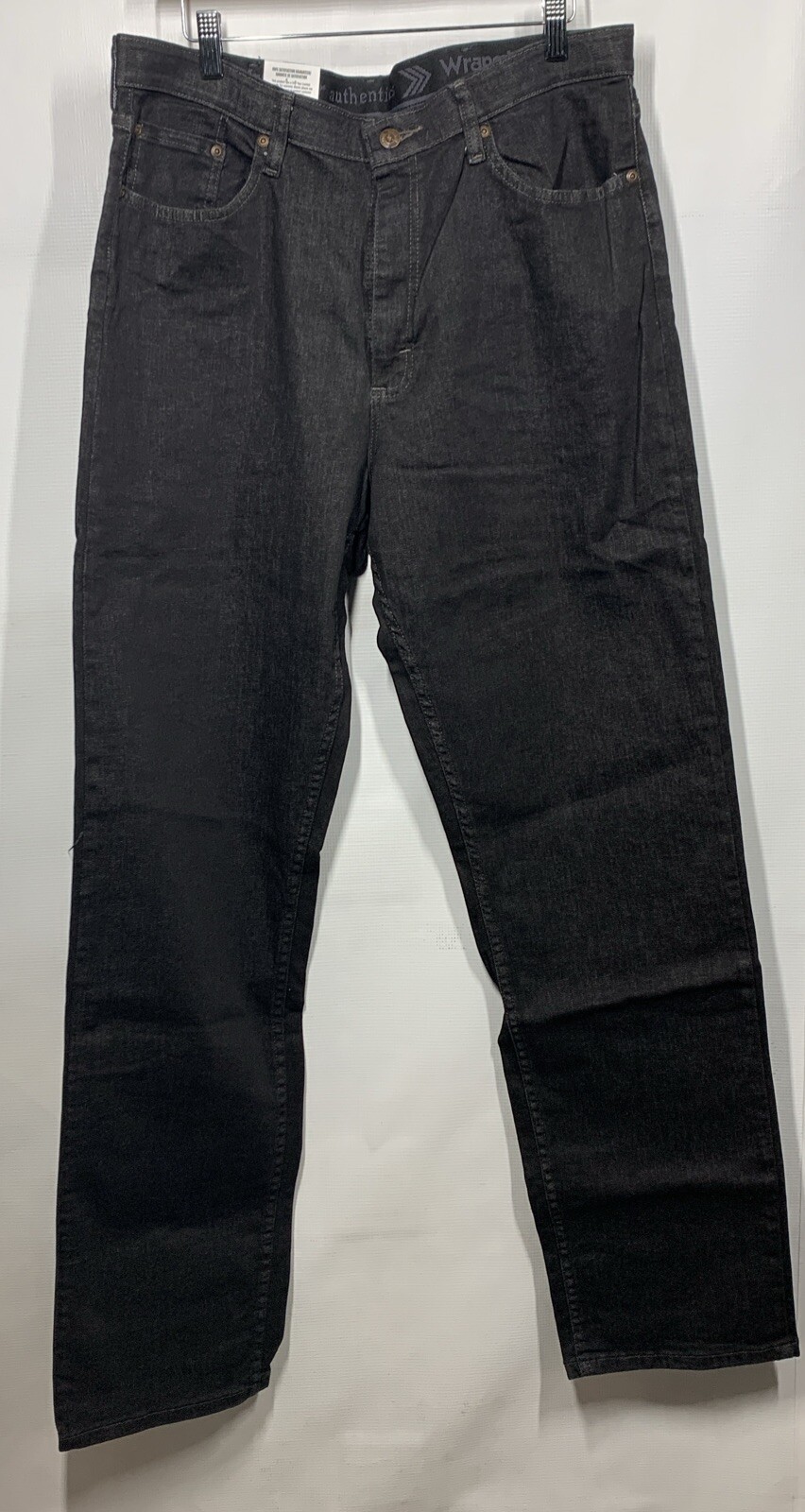 Wrangler Authentics Men Comfort Flex Waist Jean Black 34x34 