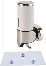 Non Drill 500Ml Wall Mounted Soap Dispenser Shower Manual Pressing Head Liquid S