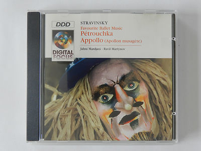 CD Stravinsky Favourite Ballet Music Petrouchka Appollo Jahni Mardjani Martynov