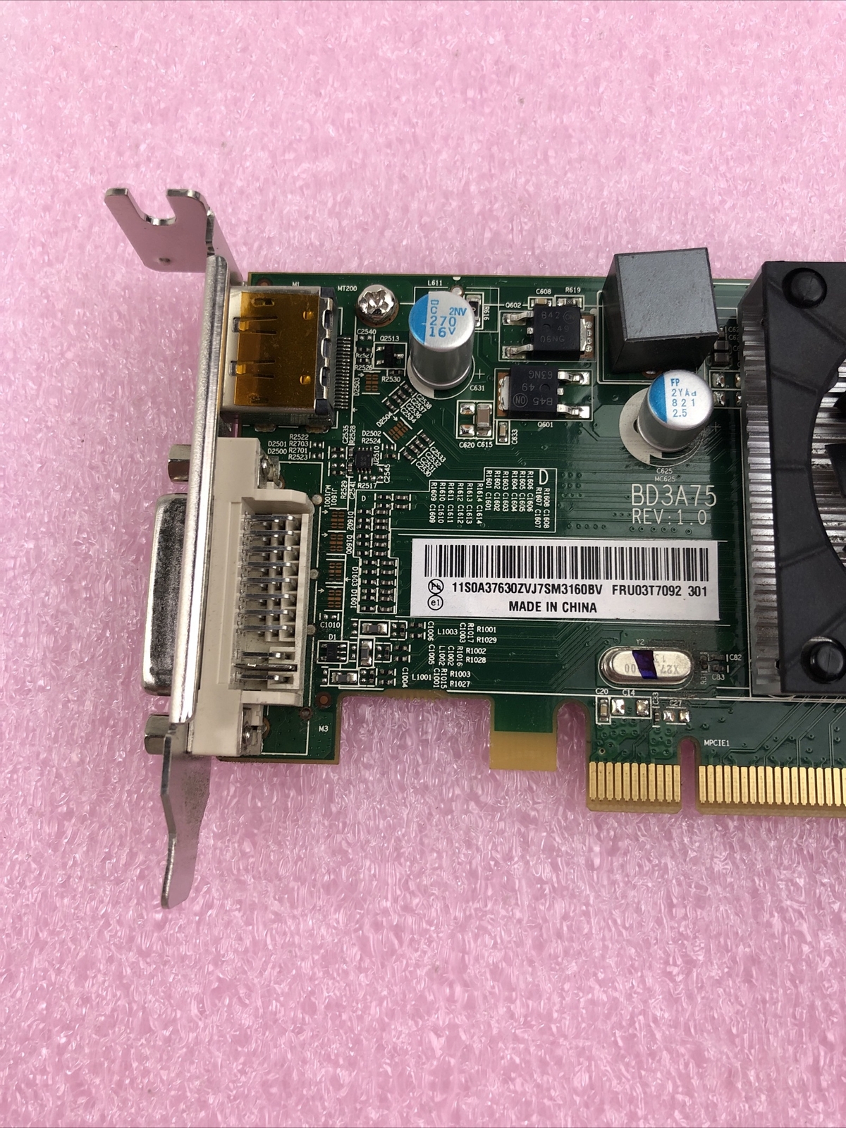 Lenovo AMD Radeon HD 7450 1gb DP DVI Low Profile Video Card  