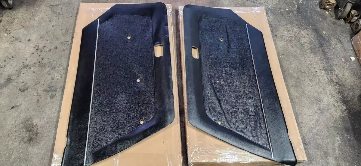 Datsun 70 73 240Z OEM Black Door Panels 2x Left Right eBay