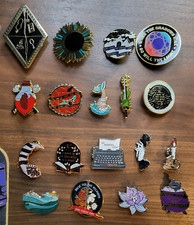 Owlcrate Bookish Pins, 2020-2021