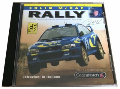 COLIN MCRAE RALLY PC NEW & SEALED VERY RARE CODEMASTERS NEW SEALED RARE