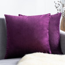 Plush Velvet Cushion Cover Sofa Pillow Case Soft Cushion Cover 16 18 20 22 24"
