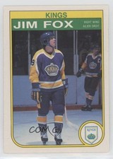 1982-83 O-Pee-Chee Jim Fox #154 3pc