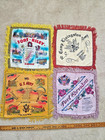 WW2 Era US Army Pillow Shams/Covers - Lot of 4 - Forts Riley, McClellan, etc. — photo 1