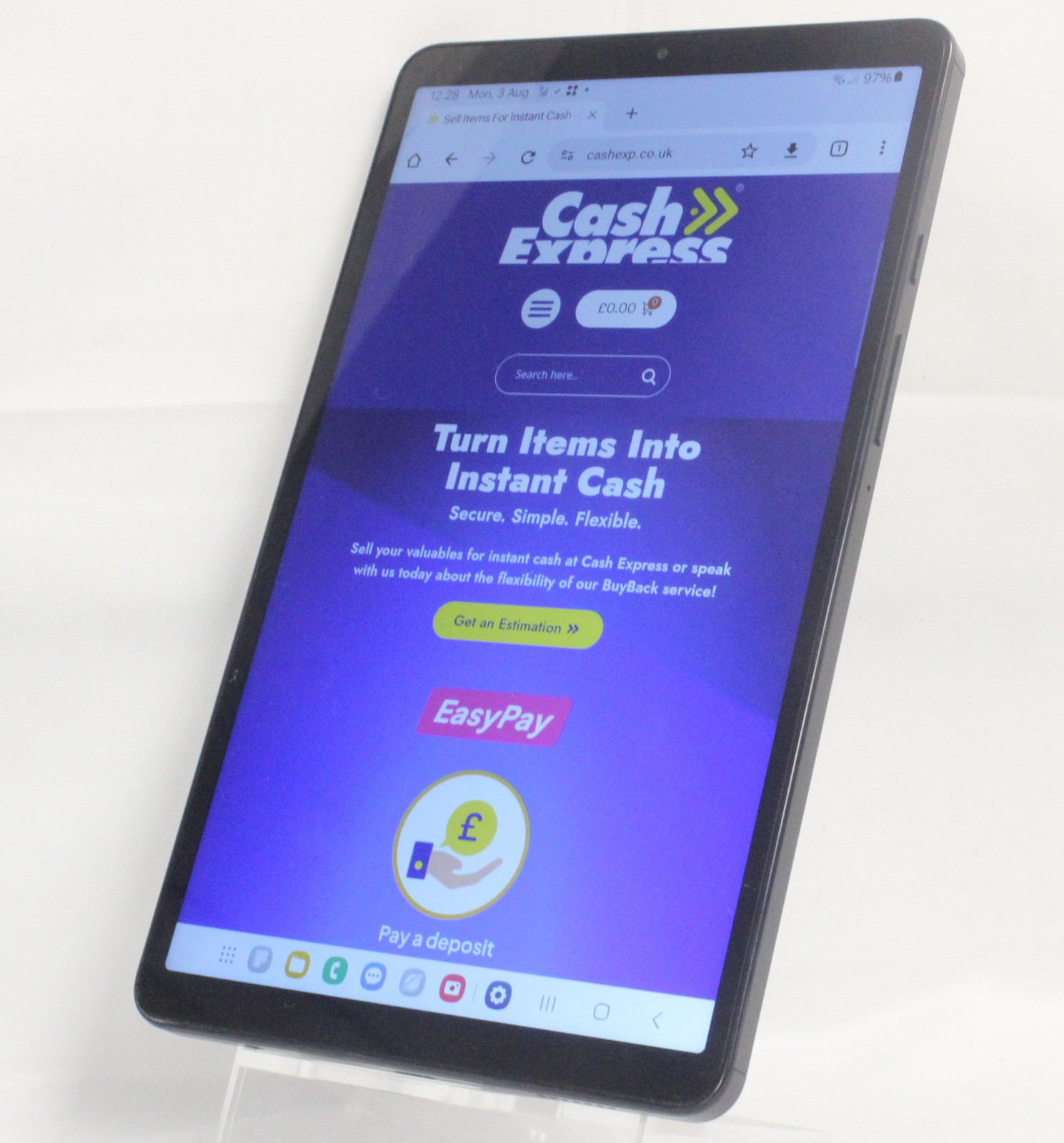 Samsung Galaxy Tab A9 64GB Graphite Android Tablet - Unlocked (B)