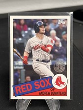 ANDREW BENINTENDI 2020 TOPPS 35TH ANNIVERSARY 1985 INSERT 85TB-6 RED SOX