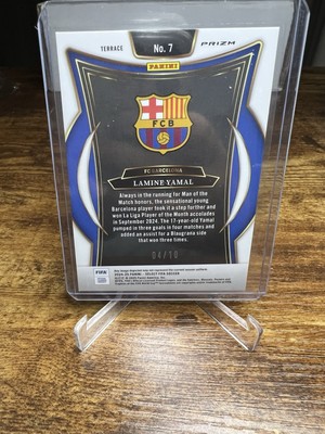 2024-25 Panini Select La Liga Lamine Yamal Gold Prizm /10 | eBay