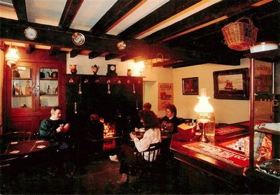 Bowydd & Rhiw Miners-Arms-Pub Schankraum Kamin Balkendecke Llechwedd-Slate-Caver
