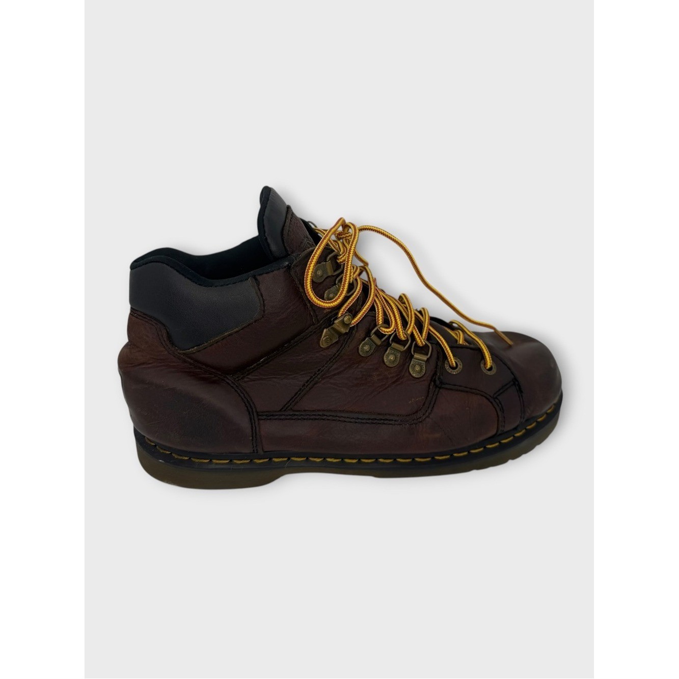 Dr. Martens Air Wave 11302 Brown Leather Ankle Vintage Hiking Boots Men's Sz 13