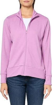 Adidas Golf Women's Ultimate365 Textured Jacket Purple IW2011 New