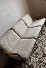 3er Sofa Sessel Mid Century Couch Aus 1950 Jahren Design