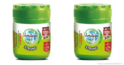 2 x Amrutanjan Double Power Green Pain Balm 50 ml Each. Free Ship