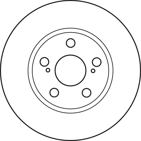 Disque de frein TRW DF4906 idéal pour les trajets quotidiens et autoroutes
