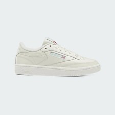 Image of Reebok Club C 85 Women's White Leather Trainers  White/Cream UK Size 3-8.5