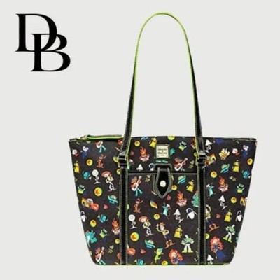 Disney Dooney & Bourke Pixar Large Tote Mashup Bag NWOT