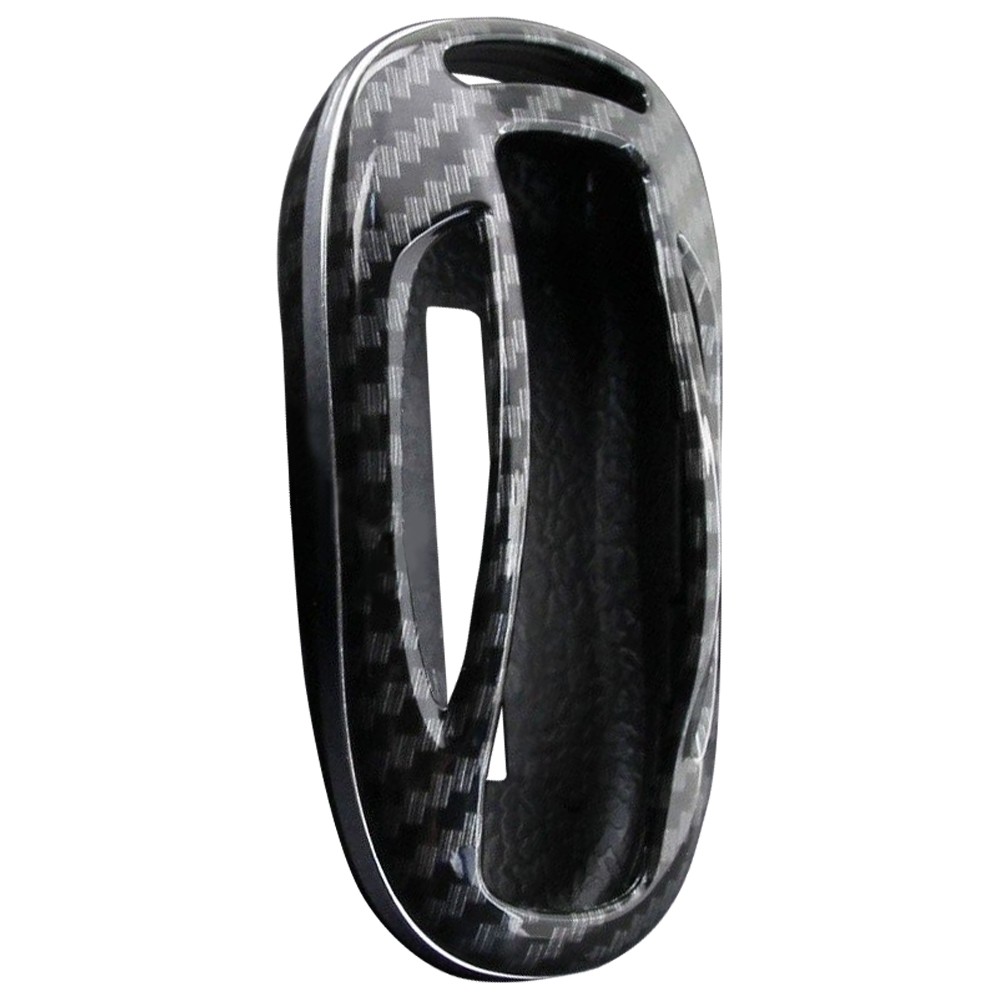 Key Fob Cover Case Carbon Fiber Look Black Fit For Tesla Model X 2016-2023