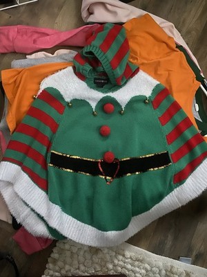 Forever And Ever Women s Christmas Pull Over Sweater With Hood Size Small