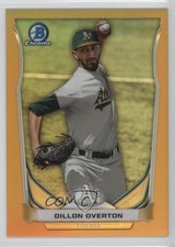 2014 Bowman Chrome Prospects Gold Refractor 49/50 Dillon Overton #BCP26 7k0
