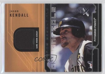 2002 E-X Game Essentials Game Used Jason Kendall 0f8