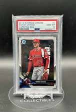 2018 Bowman Chrome Shohei Ohtani Carrying Bag PSA 10