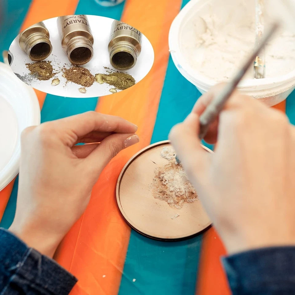 Super Pigmented Metallic Mica Powder for Resin, DIY Crafts & Painting - 7 Colors - Image 4 of 4