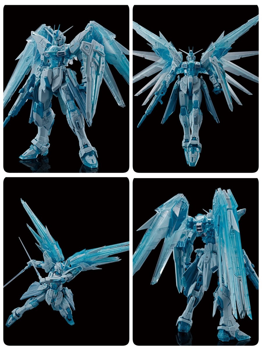 ロボット FREEDOM GUNDAM Ver.2.0 [CLEAR BLUE] MG 1/100 Freedom 2.0 Clear Blue .Ver CROSS CONTRAST COLORS