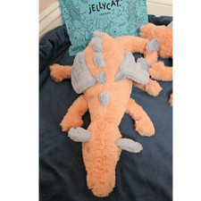 Persimmon Dragon Jellycat 50cm Large New with Dusts bags andTags