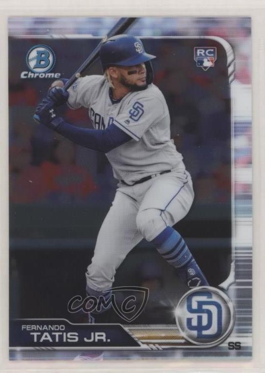 2019 Bowman Chrome Fernando Tatis Jr #26 Rookie RC