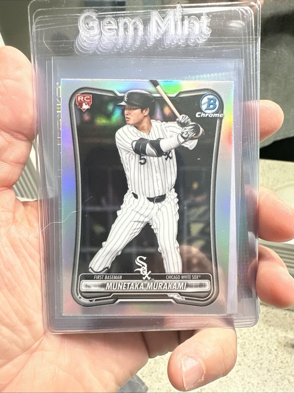 2026 Munetaka Murakami White Sox Bowman Chrome/Topps Chrome Red RC 6-Card Lot