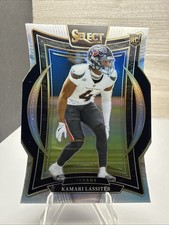 2024 Panini Select - Concourse Kamari Lassiter #77 Silver Prizm Die-Cut (RC)