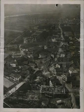 1933 Press Photo Aerial View of Vaduz, Lichtenstein, Germany - ney20373