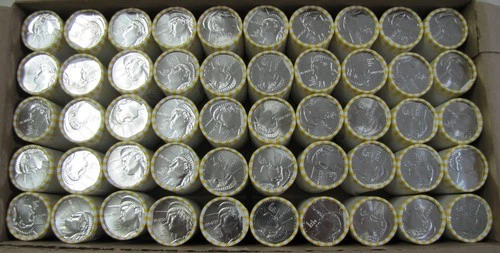 2026 D Kennedy Half Dollar - Unc BU Coins - 50 Rolls Full Box - Free Shipping!