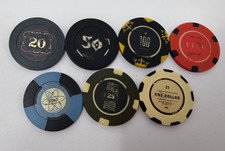 FALLOUT New Vegas Collector's Edition Lucky 7 Poker Chips Set Rare Promo