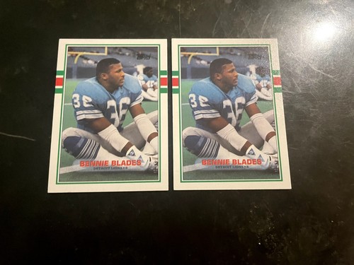 Bennie Blades #365 1989 Topps card
