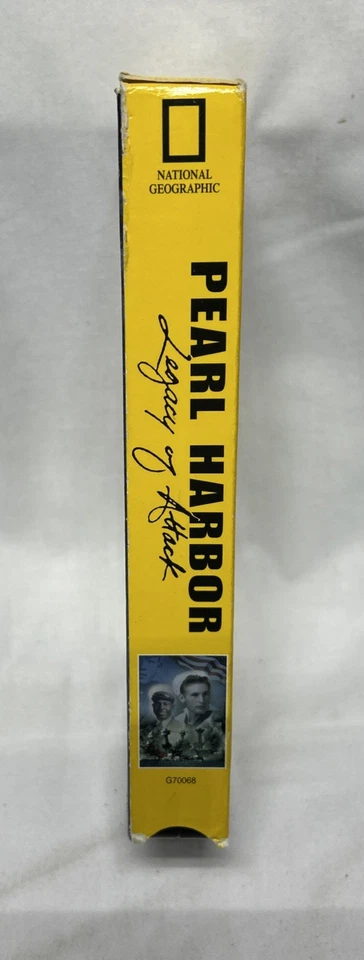 National Geographic: PEARL HARBOR- LEGACY OF ATTACK (vhs) Tom Brokaw. Rare - Image 3 of 4